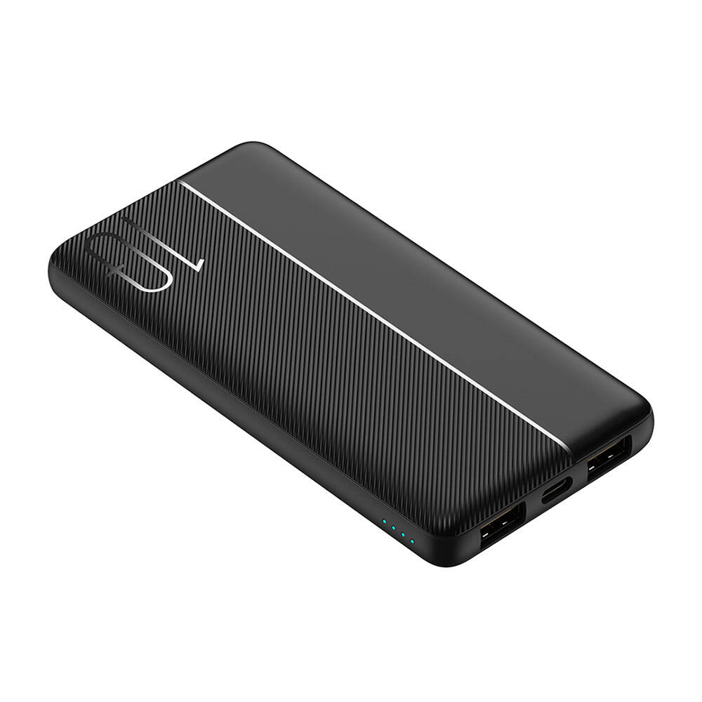 Wiwu Wi-P032 Dual USB-A ve Type-C PD LED Işık Göstergeli Taşınabilir Powerbank 10000mAh - 4