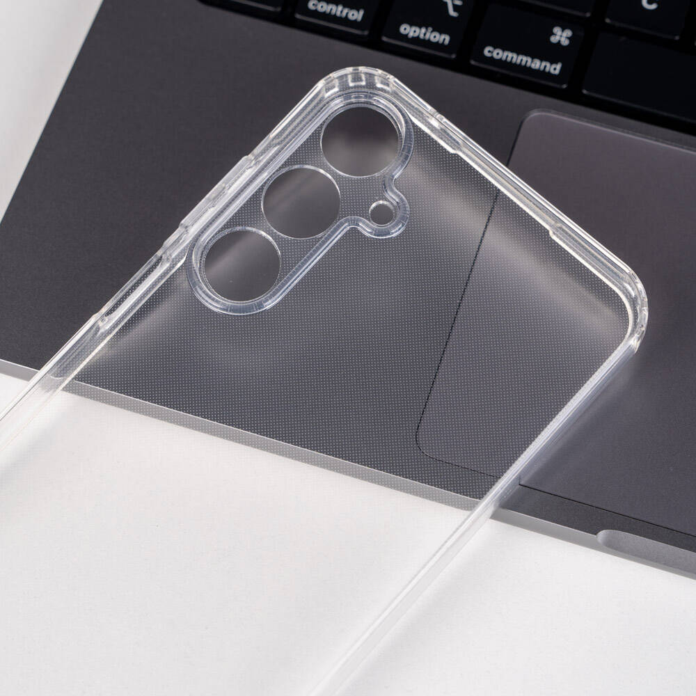 Samsung Galaxy A55 Uyumlu Kılıf Zore 2mm Anti Shock Silikon - 2