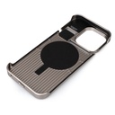 Apple iPhone 15 Pro Uyumlu Kılıf Magsafe Şarj Özellikli Mekanizmalı Koku Hazneli Zore Mostar Kapak - 8