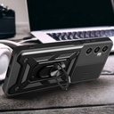 Realme C65 4G Uyumlu Kılıf Magnetik Standlı Kamera Korumalı Zore Sürgülü Vega Kapak - 8