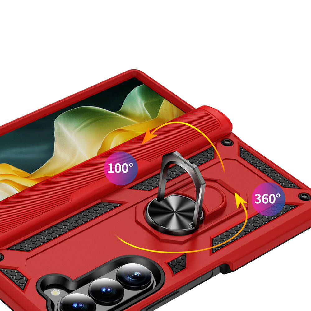 Samsung Galaxy Z Fold 6 Uyumlu Kılıf Zore Vega Kapak - 6