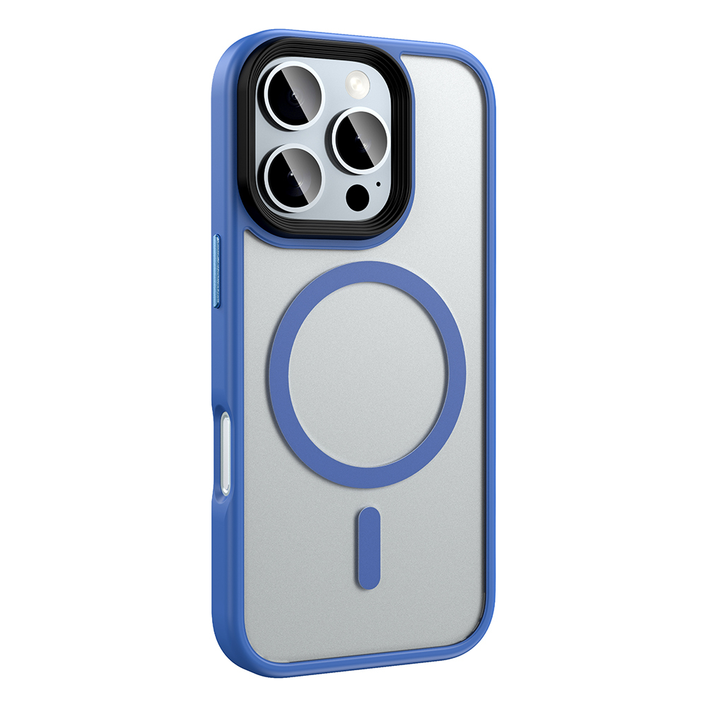 Apple iPhone 16 Pro Uyumlu Kılıf Mat Arka Yüzey Wireless Şarj Özellikli Zore Flet Magsafe Kapak - 13