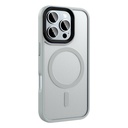 Apple iPhone 16 Pro Max Kılıf Mat Arka Yüzey Wireless Şarj Özellikli Zore Flet Magsafe Kapak - 4