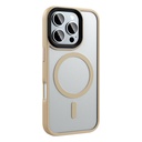 Apple iPhone 16 Pro Max Kılıf Mat Arka Yüzey Wireless Şarj Özellikli Zore Flet Magsafe Kapak - 5