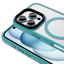 Apple iPhone 16 Pro Max Uyumlu Kılıf Mat Arka Yüzey Wireless Şarj Özellikli Zore Flet Magsafe Kapak - 5