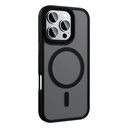 Apple iPhone 16 Pro Max Uyumlu Kılıf Mat Arka Yüzey Wireless Şarj Özellikli Zore Flet Magsafe Kapak - 10