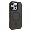 Apple iPhone 16 Pro Max Uyumlu Kılıf Mat Arka Yüzey Wireless Şarj Özellikli Zore Flet Magsafe Kapak - 16