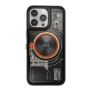 Apple iPhone 14 Pro Uyumlu Kılıf Özelleştirilebilir 3 Fonksiyonlu Bluetooth Bağlantılı Bitmo Lab Bangcase Akıllı Magsafe Kapak - 1