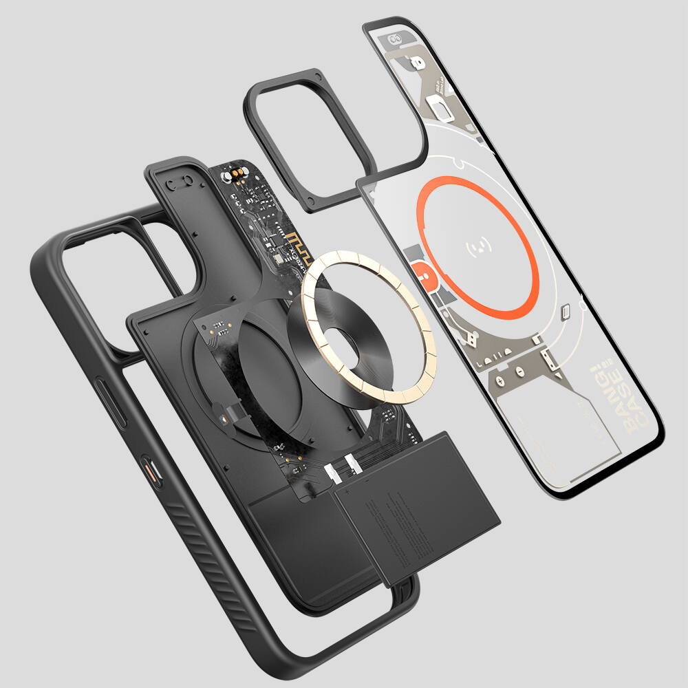 iPhone 14 Pro Max Kılıf Özelleştirilebilir 3 Fonksiyonlu Bluetooth Bağlantılı Bitmo Lab Bangcase Akıllı Magsafe Kapak - 13