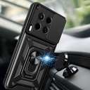 Tecno Camon 30 Uyumlu Kılıf Magnetik Standlı Kamera Korumalı Zore Sürgülü Vega Kapak - 7