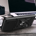 Tecno Camon 30 Pro 5G Uyumlu Kılıf Magnetik Standlı Kamera Korumalı Zore Sürgülü Vega Kapak - 3