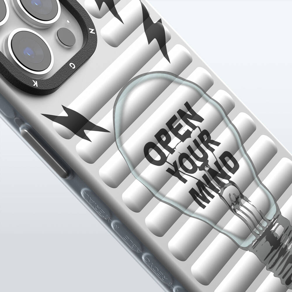 Apple iPhone 15 Pro Max Uyumlu Magsafe Şarj Özellikli YoungKit Open Mind Serisi Kapak - 5