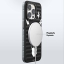 Apple iPhone 15 Pro Max Uyumlu Magsafe Şarj Özellikli YoungKit Open Mind Serisi Kapak - 6