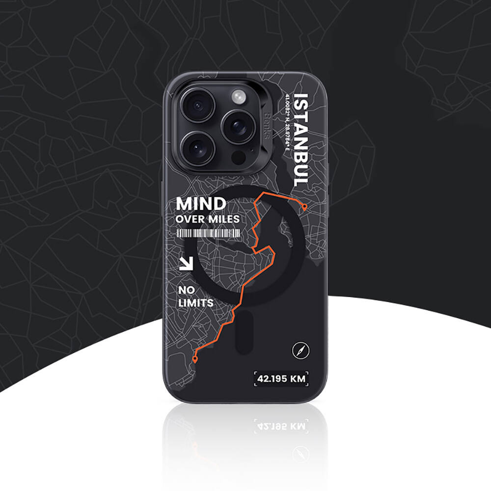 Apple iPhone 16 Pro Max Kılıf Magsafe Şarj Özellikli Benks City Serisi Kapak - 6