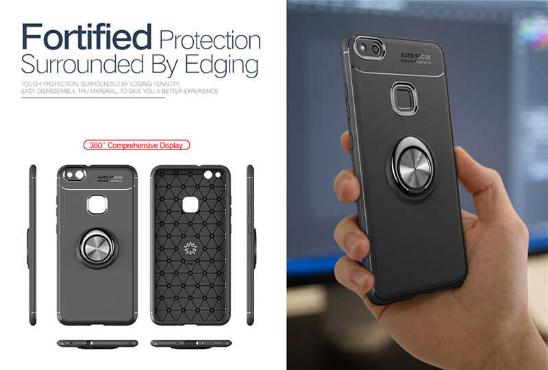 Huawei P10 Lite Uyumlu Kılıf Zore Ravel Silikon Kapak - 12