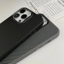 Apple Apple Apple Apple iPhone 15 Pro Max Kılıf Magsafe Şarj Özellikli Karbon Fiber Görünümlü Zore Troy Kapak - 4