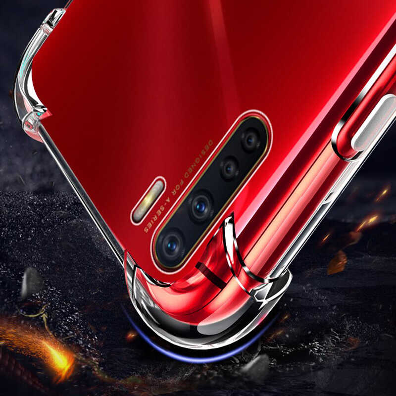 Oppo A91 Uyumlu Kılıf Zore Nitro Anti Shock Silikon - 1
