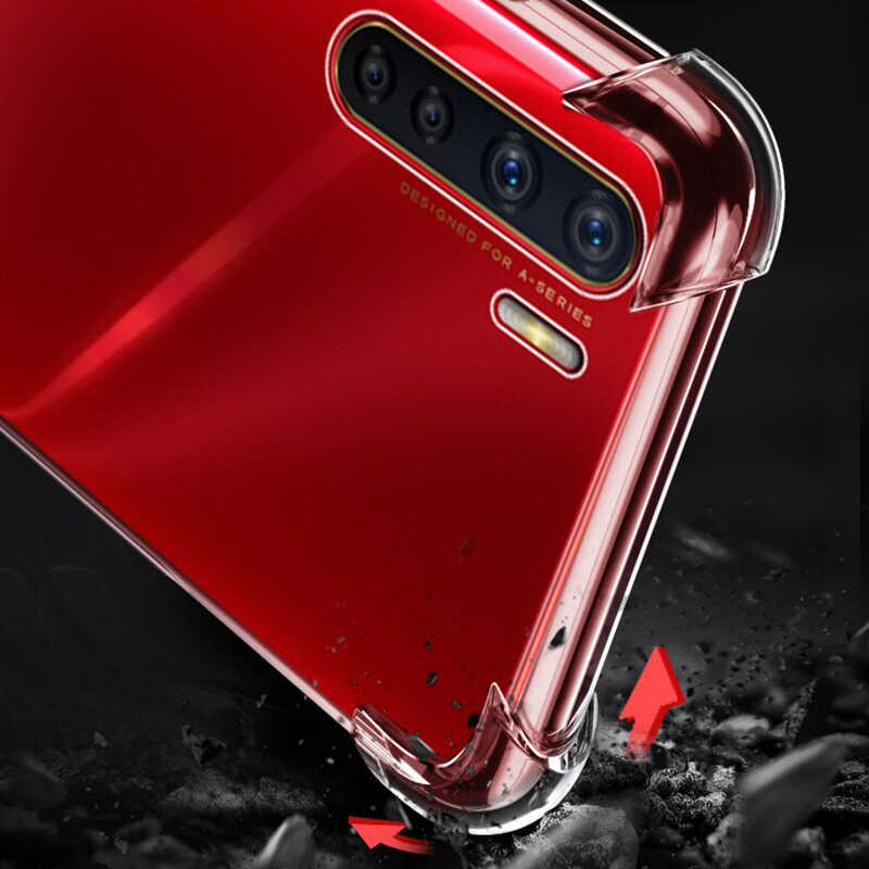 Oppo A91 Uyumlu Kılıf Zore Nitro Anti Shock Silikon - 5