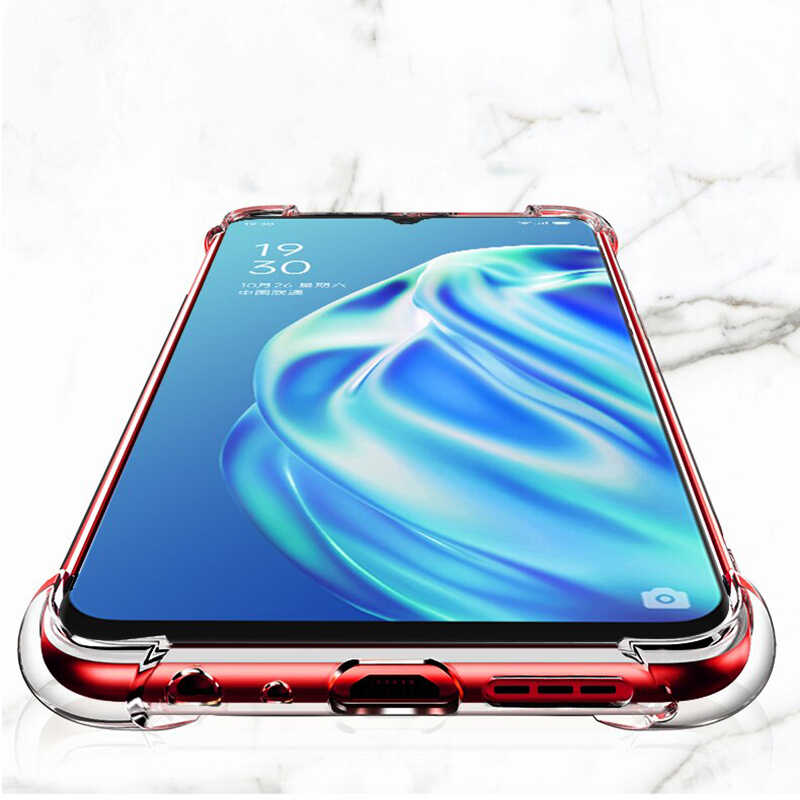 Oppo A91 Uyumlu Kılıf Zore Nitro Anti Shock Silikon - 7