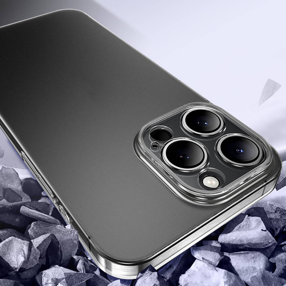 Apple iPhone 15 Pro Uyumlu Kılıf Toz Önleyici Zore Helo Kapak - 13