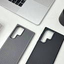 Samsung Galaxy S24 Ultra Uyumlu Kılıf Magsafe Şarj Özellikli Karbon Fiber Görünümlü Zore Troy Kapak - 4