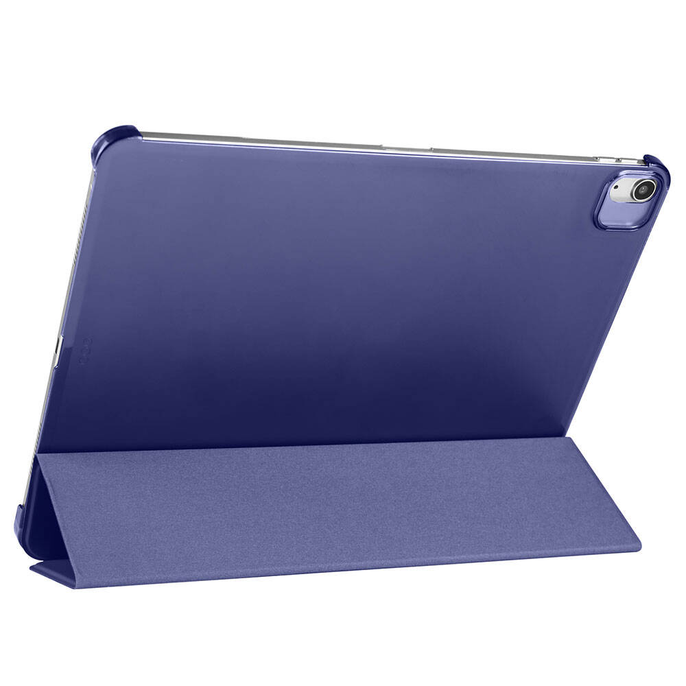 Apple iPad Air 10.9 2020 Uyumlu (4.Nesil) Zore Smart Cover Kalem Bölmeli Standlı 1-1 Kılıf - 2