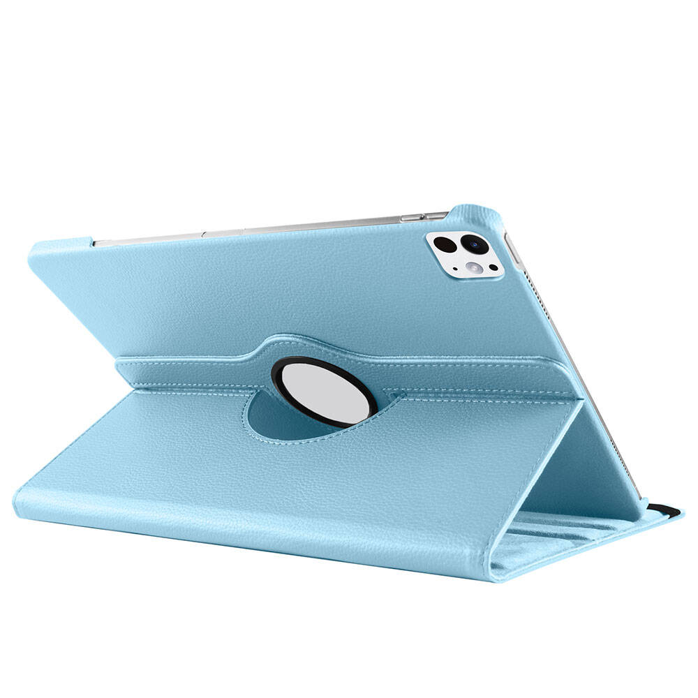 Apple iPad Pro 13 2024 Uyumlu Zore Dönebilen Standlı Kılıf - 10