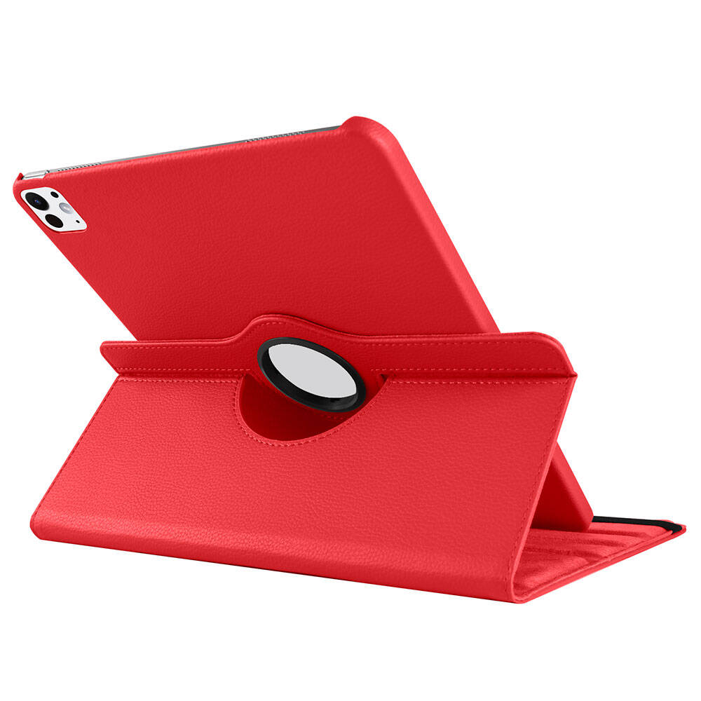 Apple iPad Pro 13 2024 Uyumlu Zore Dönebilen Standlı Kılıf - 16