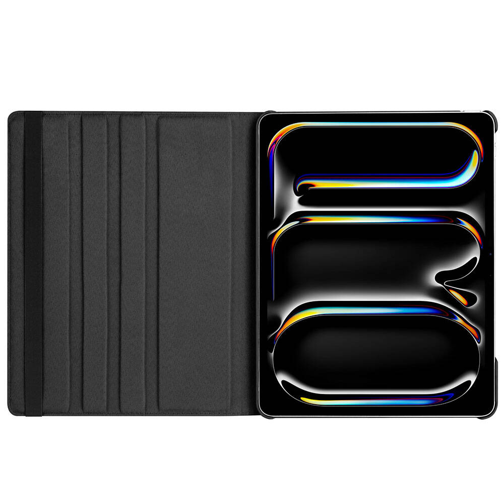 Apple iPad Pro 13 2024 Uyumlu Zore Dönebilen Standlı Kılıf - 19