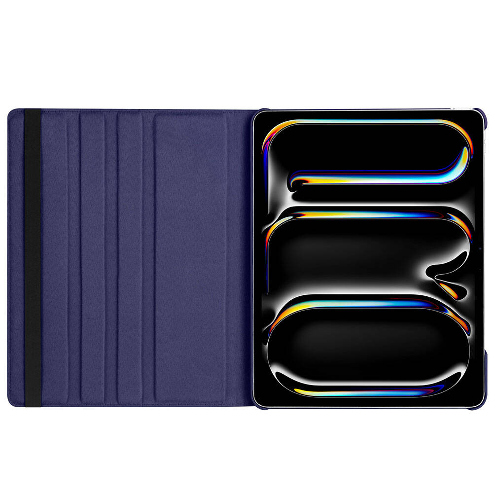 Apple iPad Pro 13 2024 Uyumlu Zore Dönebilen Standlı Kılıf - 20