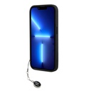 Apple iPhone 14 Pro Max Uyumlu Kılıf Karl Lagerfeld Orjinal Lisanslı Anahtarlıklı Taşlı KL Yazılı Saffiano Rhinestones Kapak - 2