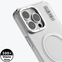 Apple iPhone 16 Pro Max Kılıf Magsafe Şarj Özellikli Şeffaf Youngkit Crystal Shield Serisi Kapak - 8