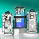 Apple iPhone 16 Pro Max Kılıf Magsafe Şarj Özellikli Şeffaf Youngkit Crystal Shield Serisi Kapak - 10