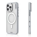 Apple iPhone 16 Pro Max Kılıf Magsafe Şarj Özellikli Youngkit Rock Sand Serisi Kapak - 1