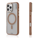 Apple iPhone 16 Pro Max Uyumlu Kılıf Magsafe Şarj Özellikli Youngkit Rock Sand Serisi Kapak - 4