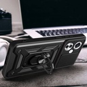 Oppo Reno Uyumlu 11F 5G Kılıf Magnetik Standlı Kamera Korumalı Zore Sürgülü Vega Kapak - 5