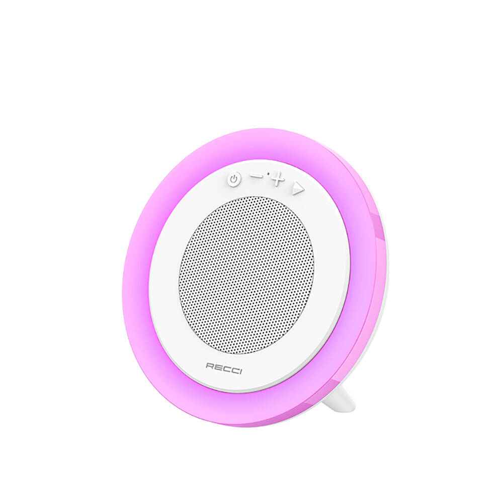 Recci RSK-W42 Moonlight Serisi RGB Işıklı Kablosuz Bluetooth v5.3 Hoparlör - 2
