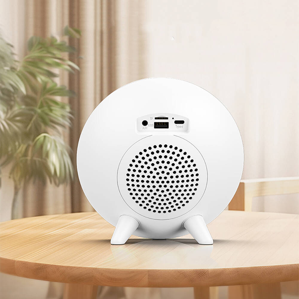 Recci RSK-W42 Moonlight Serisi RGB Işıklı Kablosuz Bluetooth v5.3 Hoparlör - 10