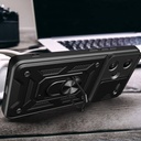 Xiaomi Redmi Note 13 Pro Plus 5G Uyumlu Kılıf Magnetik Standlı Kamera Korumalı Zore Sürgülü Vega Kapak - 5