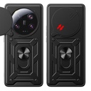 Xiaomi Mi 13 Ultra Uyumlu Kılıf Magnetik Standlı Kamera Korumalı Zore Sürgülü Vega Kapak - 2