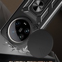 Xiaomi Mi 14 Ultra Uyumlu Kılıf Magnetik Standlı Kamera Korumalı Zore Sürgülü Vega Kapak - 2