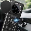 Xiaomi Mi 14 Ultra Uyumlu Kılıf Magnetik Standlı Kamera Korumalı Zore Sürgülü Vega Kapak - 3