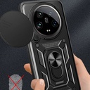 Xiaomi Mi 14 Ultra Uyumlu Kılıf Magnetik Standlı Kamera Korumalı Zore Sürgülü Vega Kapak - 4