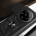 Xiaomi Mi 14 Ultra Uyumlu Kılıf Magnetik Standlı Kamera Korumalı Zore Sürgülü Vega Kapak - 6