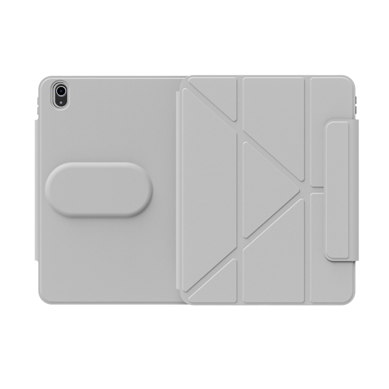 Apple iPad Air 10.9 2022 Uyumlu (5.Nesil) Wiwu 360° Dönebilen Standlı Magnetik Koruyucu Tablet Kılıfı - 19