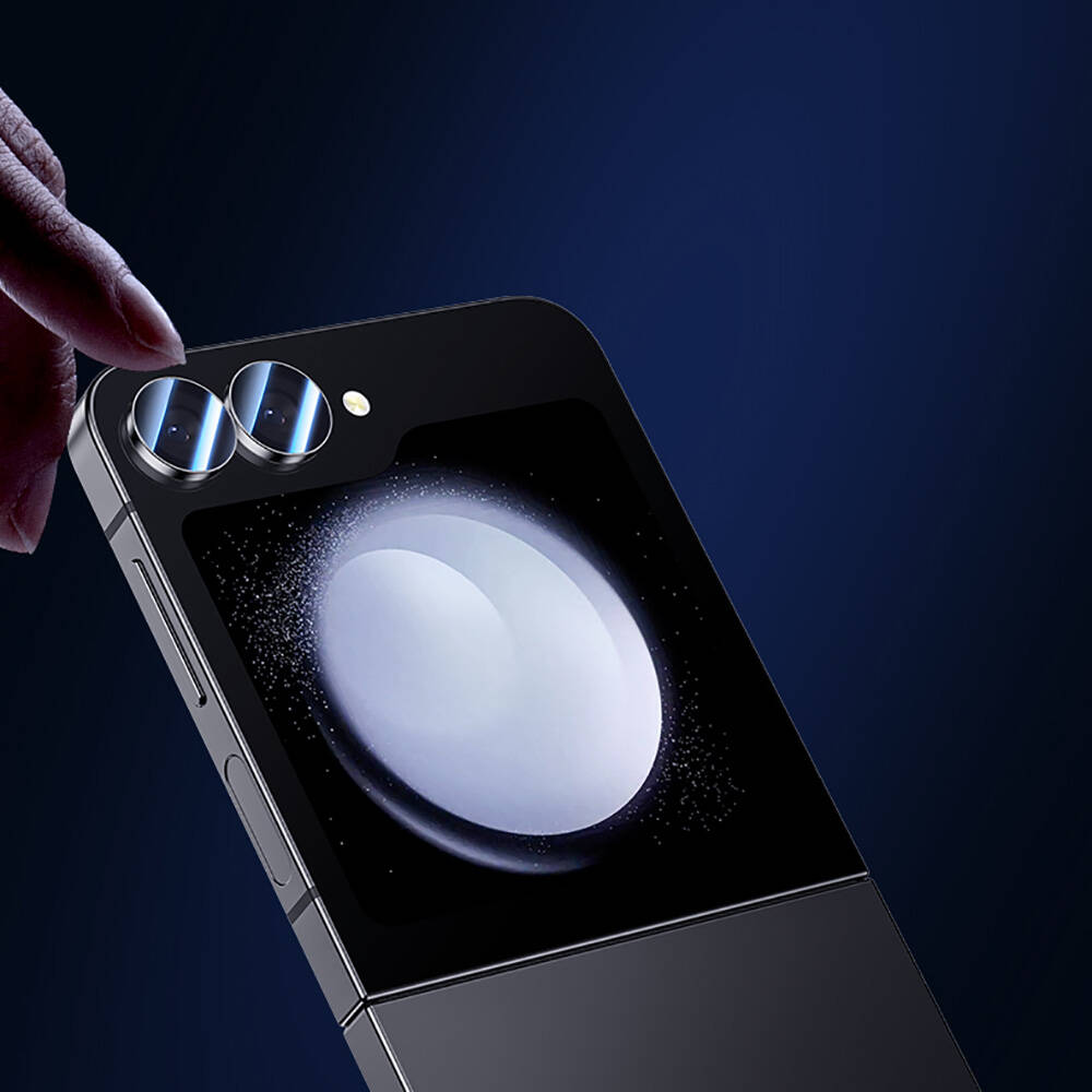Samsung Galaxy Z Flip 6 Uyumlu Benks King Kong Kamera Lens Koruyucu - 9