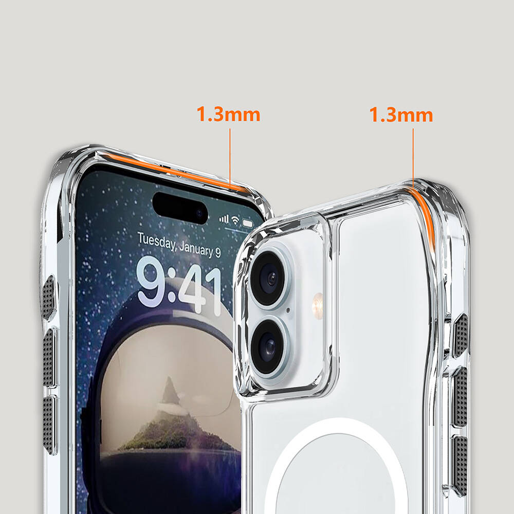 Apple iPhone 16 Kılıf Zore Magsafe Şarj Özellikli T-Max Magsafe Kapak - 5