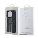 Apple iPhone 16 Pro Kılıf Guess Orjinal Lisanslı Magsafe Şarj Özellikli 4G Şerit Tasarımlı Printed Kapak - 7