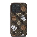 Apple iPhone 16 Pro Kılıf Guess Orjinal Lisanslı Magsafe Şarj Özellikli 4G Desenli Yazı Logolu Peony Kapak - 2