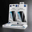 Apple iPhone 16 Pro Max Wiwu GT-015 Özellikli Çok Katmanlı Temperli iPrivacy Cam Ekran Koruyucu 10'lu Paket - 8